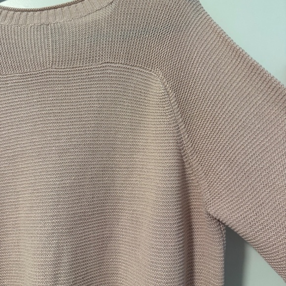 Eileen Fisher Women’s Organic Linen/cotton Dusty Rose Knitted Sweater Size L‎ - Picture 4 of 8